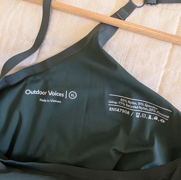 Outdoor Voices Mini Athletic Dress Evergreen XL - Picture 7 of 8